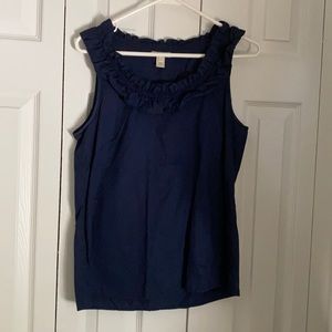 J Crew Navy Top